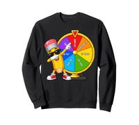6e année Faites Tourner la Roue pour Gagner la rentrée Scolaire sixième année Sweatshirt