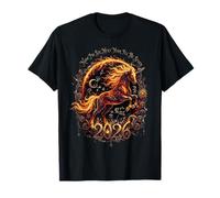 6e Anniversaire 67 Cheval de feu Zodiac Six Seven 6 Ans 2026 T-Shirt