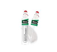 6er Set Weihnachts Lipgloss, Feuchtigkeitsspendender Lipgloss mit Matt & Glanz Finish, Langanhaltend & Wasserdicht, Farbintensiver Lippenmakeup, Geschenkidee für Frauen & Mädchen (01)