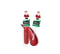 6er Set Weihnachts Lipgloss, Feuchtigkeitsspendender Lipgloss mit Matt & Glanz Finish, Langanhaltend & Wasserdicht, Farbintensiver Lippenmakeup, Geschenkidee für Frauen & Mädchen (04)