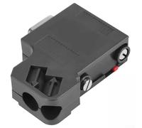 6ES7972-0BA41-0XA0 Profibus-DP Connecteur bus de rechange pour Siemens PLC Processeur RS485 Interface 12 Mbit/s Avec résistance de terminaison intégrée et plaque de terre