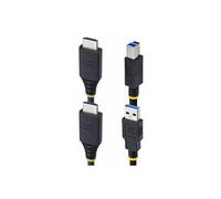 StarTech Câble KVM HDMI 1,8 m – USB 5Gbps, HDMI 2.0 4K60Hz – Noir