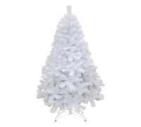 6ft/180cm Arbre de Noël Artificiel Alaskan Pine Blanc 550 Pointes Xmas Home Décorations 1,8m, Support métallique