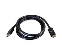 C2G 54433 câble vidéo et adaptateur 1,8 m DisplayPort HDMI Noir