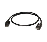 6ft DisplayPort to HDMI Cable - DP to HDMI Adapter Cable - M/M - Câble DisplayPort - DisplayPort (M) pour HDMI (M) - 1.8 m - noir