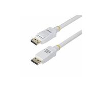 StarTech.com 6ft White VESA Certified DisplayPort 1.2 Cable with Latches - Câble DisplayPort - DisplayPort pour DisplayPort - 1.8 m