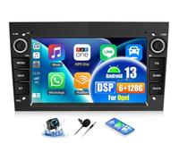 6G+128G 8 Core Android 13 Autoradio 7"" pour Opel Astra Antara Vectra Corsa Zafira CarPlay/Android Auto GPS WiFi Bluetooth DSP Caméra