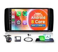6G+128G 8 Core Wireless Carplay Android Autoradio per Mercedes Benz R Class W251 R280 R300 R320 R350 R63 2005-2017 9 Pollici Autoradio Android Auto GPS Navi WiFi Bluetooth FM/RDS Telecamera Posteriore