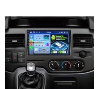 6G+128G 8 Cœurs Android 13 Autoradio pour Ford Transit 2009-2016/Ford Focus 2005-2008 avec CarPlay Android Auto sans Fil, 9“ Écran Tactile avec GPS WiFi Lien Miroir BT FM/RDS DSP EQ SWC Caméra Arrière