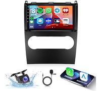 [6G+128G] 8 Cœurs Android Autoradio pour Mercedes Benz A B Class B200 W169 A160 A180 A200 A220 2009-2012, Hodozzy Écran Tactile 9 Pouces avec Carplay Android Auto,Bluetooth,GPS,WiFi DSP,FM RDS Caméra