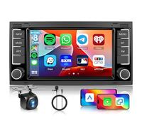 [6G+128G] 8 Cœurs Autoradio pour VW Touareg Transporter T5 Multivan Android Autoradio Bluetooth GPS, Hodozzy Écran Tactile 7 Pouces Radio avec Carplay sans Fil Android Auto, WiFi DSP, FM RDS