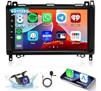 [6G+128G] Autoradio pour Mercedes Benz B200 2008-2011 Classe B W169 W245 B160 B170 B180 W639 Vito Viano W906 Sprinter 8 Cœurs, Écran Tactile 9 Pouces avec Carplay Android Auto, Bluetooth GPS WiFi DSP
