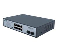 Dexlan Switch 6GE(PSE)+2GE+2G SFP - 8 ports Gigabit (4 PoE+ 30W, 2 PoE++ 90W) - Non géré