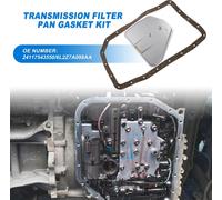 6Hp26 6Hp32 6R60 Kit De Filtre De Transmission Automatique Cvt Filtre De Refroidisseur D'Huile Joint De Carter D'Huile Pour Ford Explorer 2006-2007 No.24117543550 - Pack De 2.