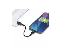 StarTech Câble de charge USB-A vers USB-C 15 cm – 3A, USB 2.0, gaine TPE, noir