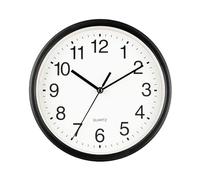 6in,Horloge Murale,Horloge Murale Design,Horloge Murale Silencieuse,Pour N'Importe Quelle PièCe De La Maison Salle à Manger Cuisine Bureau éCole (Color : Black)