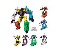(6IN1 Bruticus) 6 en 1 Superion HZX Transformation Toys Version améliorée Figurine d'action KO G1 Robot