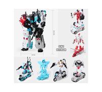 (6IN1 Defensor) 6 en 1 Superion HZX Transformation Toys Version améliorée Figurine d'action KO G1 Robot