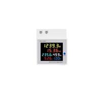 6IN1 din rail AC monitor 110V 220V 380V 100A Voltage Current Power Factor Active KWH Frequency meter EKFBQBGW(External CT,AC 250-450V)