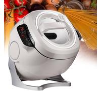 6L Automatic Stir Fry Robot 2000W Smart Cooking Pot 360' Auto-Nettoyage Non-singue Pan Wok pour Riz Rice Opération One-Touching Healthy Kitchen Helper Compatible US Plug Compatible US
