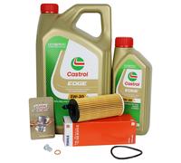 6L Castrol 5W30 Ll + Filtre OX813/2D pour BMW B47 B48 1er 3er 5er X3 X5 LL-04
