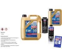 6L Liqui Moly LONGLIFE III 5W-30 Huile Moteur Pro-Line Motorspülung MotorProtect