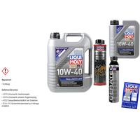 6L Liqui Moly MoS2 Huile Moteur 10W-40 Huile Schlamm Spülung Cera Tec