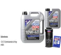 6L LIQUI MOLY MoS2 Huile Moteur 10W-40 MotorProtect Huile-Additif