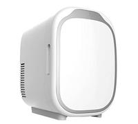 6L Mini Réfrigérateur Maquillage Beauté Réfrigérateur Réfrigérateur De Soins De La Peau Chauffe-Aliments Et Refroidisseur De Boissons pour Chambre À Coucher Et Petit Espace De Bureau AC/DC (Color :