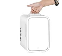 6L Mini Réfrigérateur Miroir De Maquillage Réfrigérateur Réfrigérateur De Beauté pour Les Soins De La Peau Et Les Cosmétiques Compatibilité AC + DC pour Voitures, Maisons, Bureaux Et Dortoirs (Color