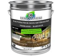 6L - Saturateur bois incolore - Hydrofuge, Extrême résistance UV, anti-grisaille