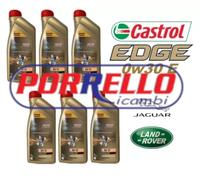 6LT Huile de Moteur 0W30 Et castrol edge Professionnel Jaguar Land Rover