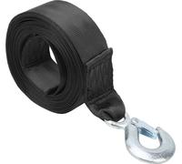 6m Haute résistance Polyester Ceinture de remorque Treuil marin Changez le ruban adhésif Sécurité de crochet lourde