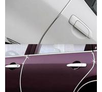 6M Silver PVC Car Door pour edge Trim Strip Scratch Protector | 6 meters length, silver PVC material, cuts to size, prevents scratches, fits door edges