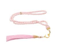 6mm Allah Mohammed Rosaire Tasbih Perles de Prière Musulmane Turc 99 Perles Perles Charme Misbaha Méditation Bracelet prière Perle Bracelet pour Hommes Femmes Chapelet Bracelet pour Hommes