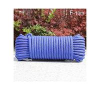 (6mm,blue)10 Meters Outdoor Travel Nylon Laundry Line Multifunctional Clotheslines Portable Clothes Dryers