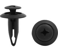6mm Diamètre trou Plastique Voiture Garde-boue Pare-Chocs Clips Rivets retenue 10Pcs