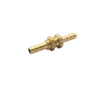 6mm Hose Barb Bulkhead Brass Barbed Tube Pipe Fitting Coupler Connector Adapter For Fuel Gas Water