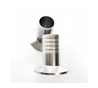 6mm Hose Barb x 0.5" Tri Clamp SUS 316L Stainless Steel Tri-Clamp Hosetail Coupler Fitting