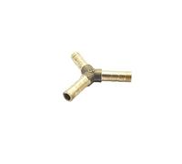 6mm Hose Barb Y Type Brass Barbed Tube Pipe Fitting Coupler Connector Adapter For Fuel Gas Water