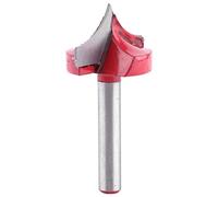 6Mm Shank 3D Cnc Gravure Cnc Round Over Coin Bit Routeur Bits V Groove Aiguille Pointe Routeur Bits Bois Bit Sculpture Outil (Diamètre de la lame de 18 mm)