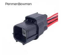 6p Male 1pc With 15cm Wire Connecteur Électrique Automatique Étanche Pour Honda Acura, Prise De Capteur Hv 040 Afr, Fil Sfp, Rapport Air-Carburant 6188-4908, 6189-7040, 6 Broches "Nipseyteko