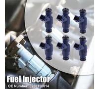6pcs 0280156014 Injecteur pour Mercedes-Benz Clk320 Slk320 Essence Buse Carburant 2 Broches Remplacement