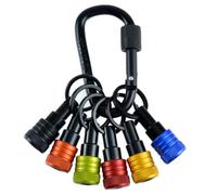 6PCS 1 / 4INCH HEXAGON SHANK TRANSEUR BIT SPELLEMENT EXTÉRIEUR CORVATIONS ADAPTERS VIS DROY
