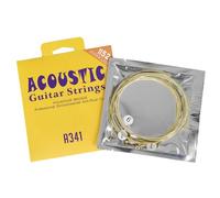 6Pcs 11-52 Acoustic Guitar Strings Folk Alloy Steel Cores Musical Instrument Accessories Easy to Use Replacement Rustproof