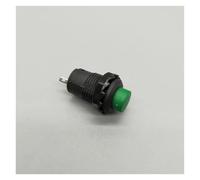 6Pcs 12mm Momentary Push button Switches 3A /125VAC 1.5A/250VAC Self-locking/Self-reset Push Button Switch button NWPNLXEA(Green,Self-reset)