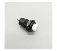 6Pcs 12mm Momentary Push button Switches 3A /125VAC 1.5A/250VAC Self-locking/Self-reset Push Button Switch button NWPNLXEA(Weiß,Self-reset)