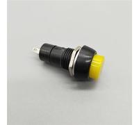 6Pcs 12mm PBS-11B Self-reset Push Button Yellow Switch Momentary 3A 250V AC 2PIN