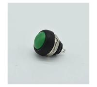6pcs 12mm Waterproof Momentary ON/OFF Push Button Round Switch 1A 250V NWPNLXEA(6 green)