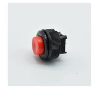 6PCS 16MM Self locking Push Button Switch/Reset switch 250V 1A AC DS-510 Threaded type NWPNLXEA(6pcs Red,Self-locking)
